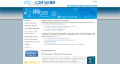Desktop Screenshot of cpu-container.de