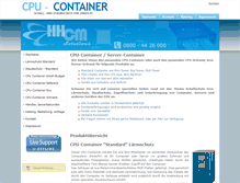 Tablet Screenshot of cpu-container.de